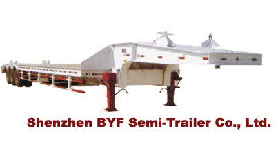 Low bed semi-trailer completed